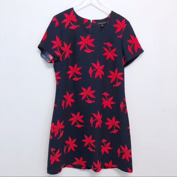 Banana Republic Dresses & Skirts - Banana Republic | Navy & Red “Julia” Floral Dress